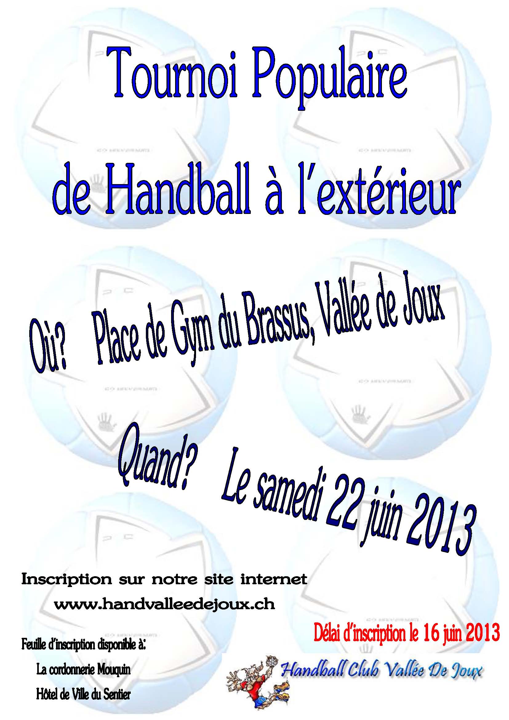 Affiche Du Tournoi